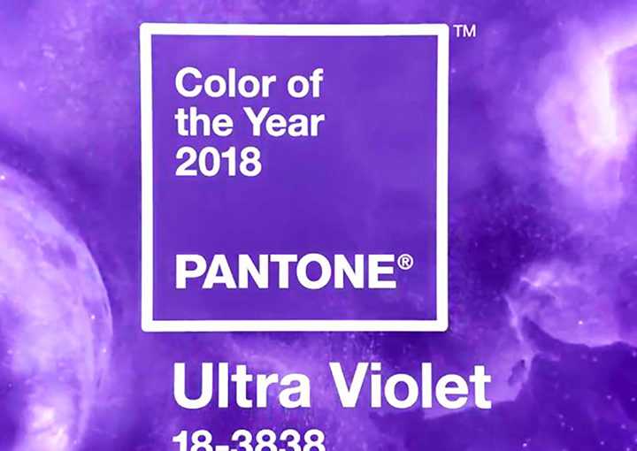 Pantone Releases the color of 2018: <br>Ultra Violet